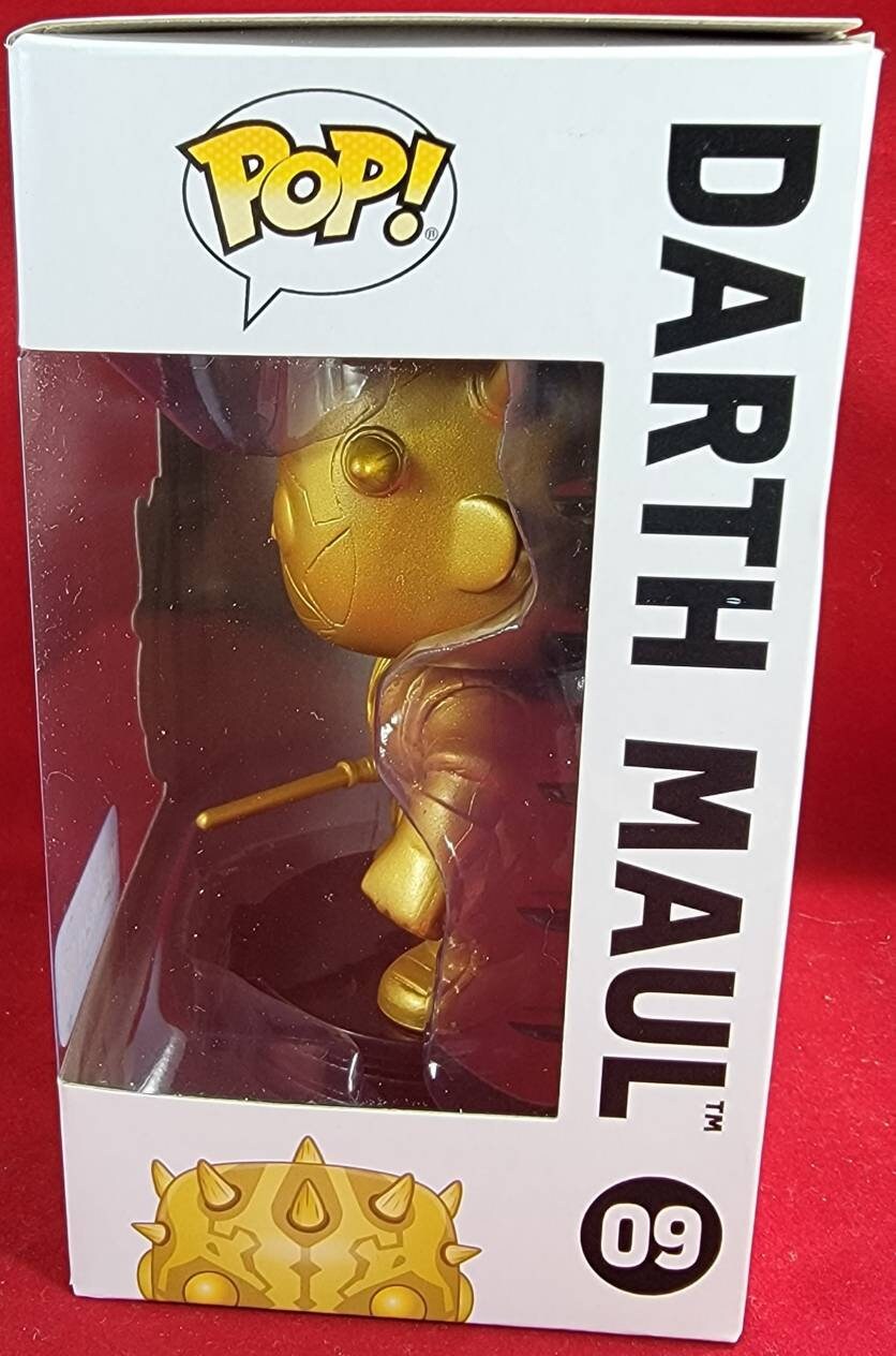 Star Wars Darth maul and yoda Wal-Mart exclusive Funko # 09 (nib)