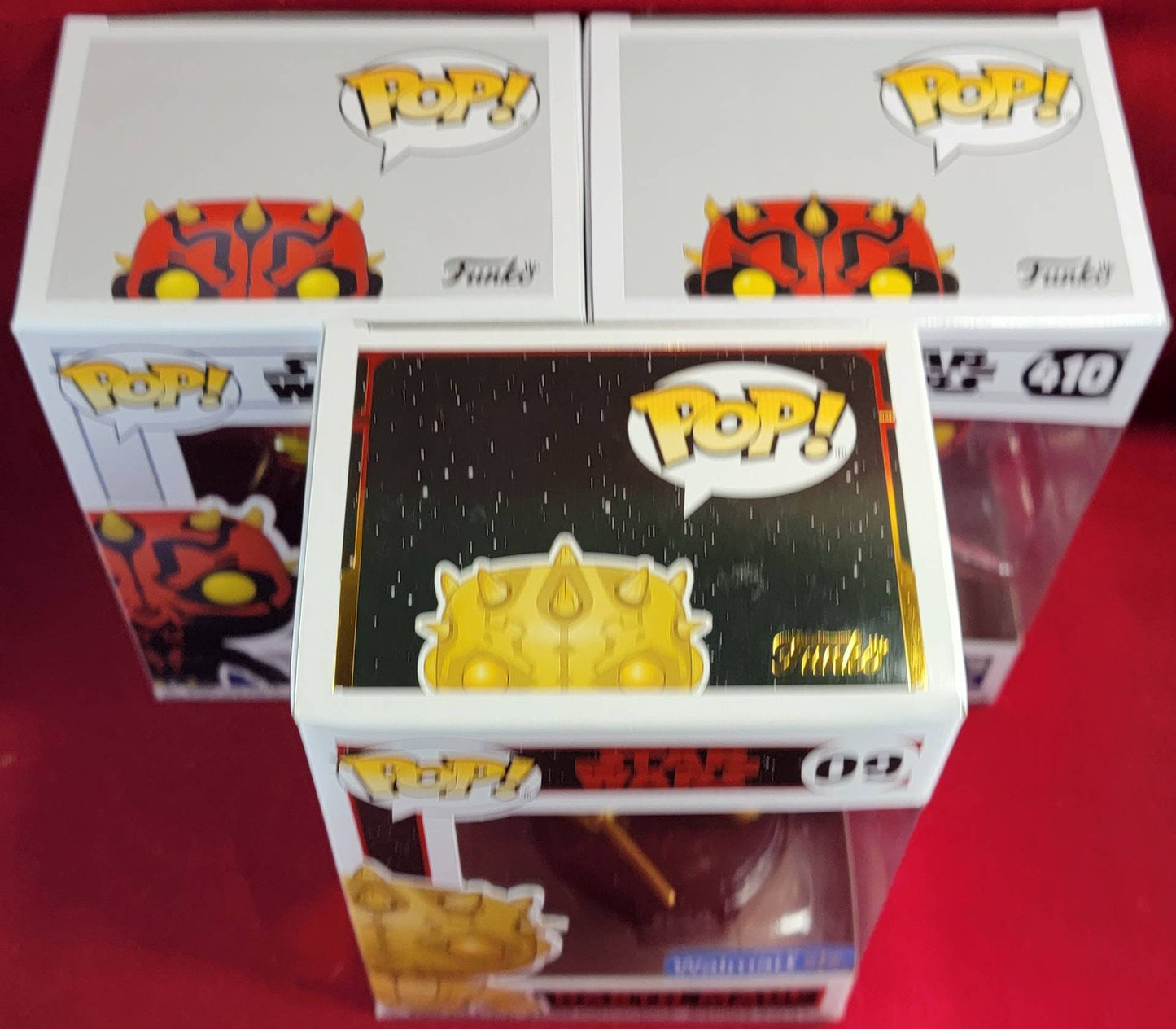 Star Wars Darth maul funko set (nib)