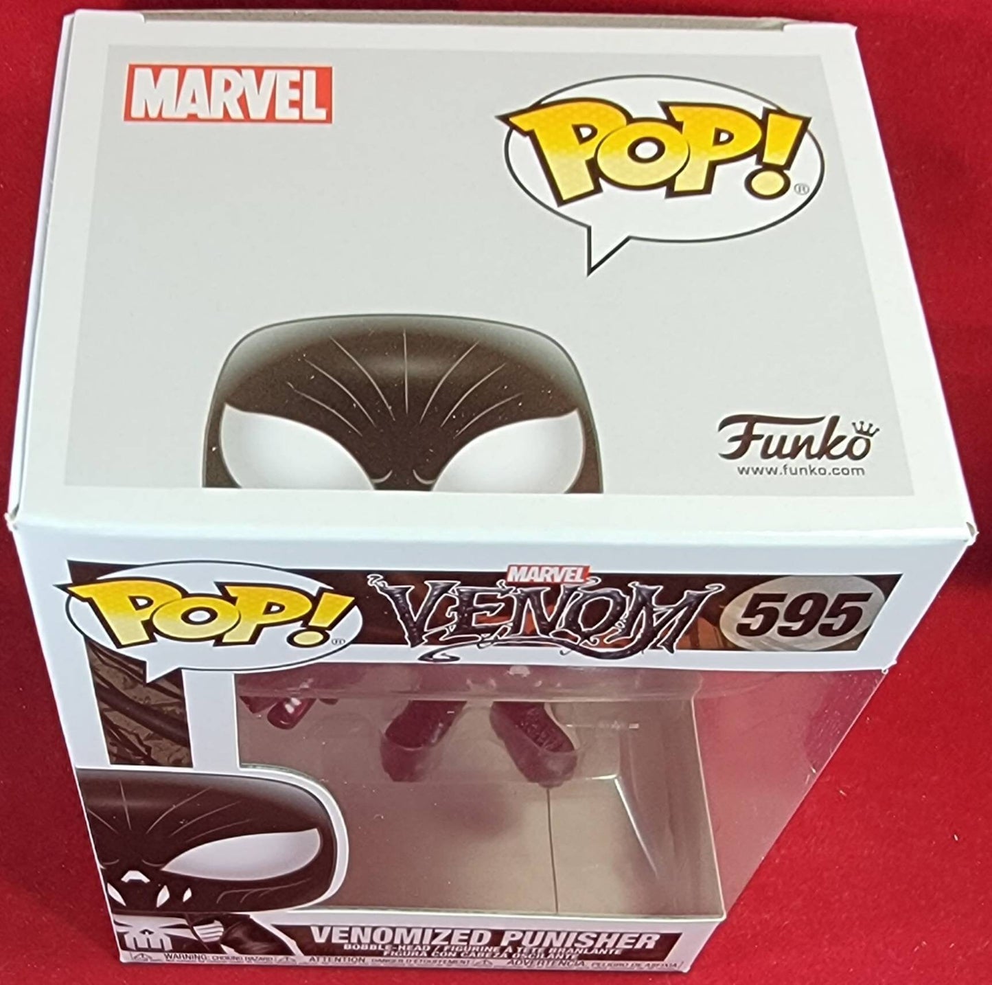 Venomized punisher funko # 595 (nib)