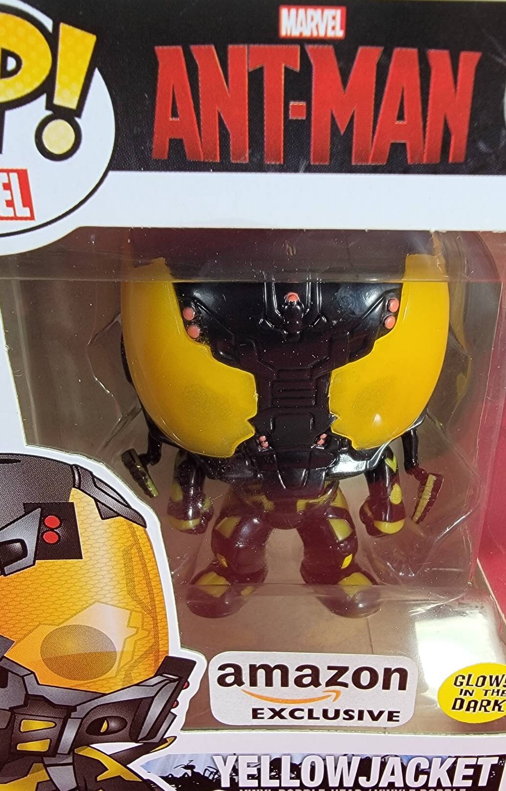 Amazon exclusive Yellow Jacket Glow-in-the-dark funko #86 (nib)