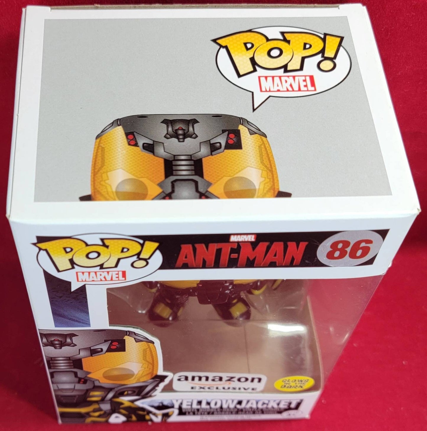 Amazon exclusive Yellow Jacket Glow-in-the-dark funko #86 (nib)