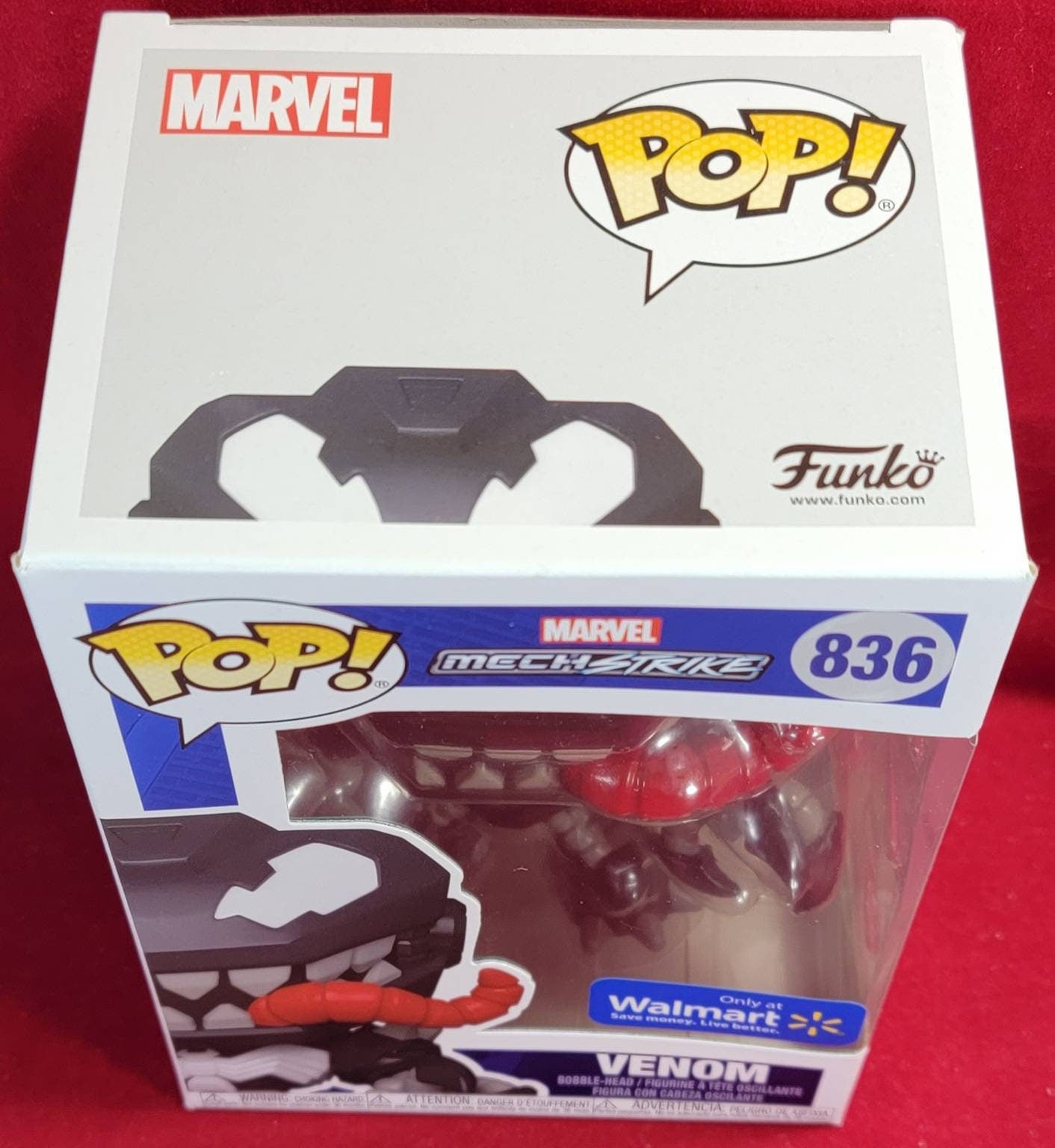 Walmart Exclusive venom # 836 funko (nib)