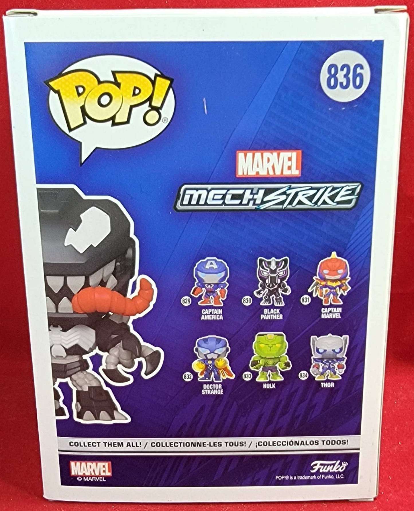 Walmart Exclusive venom # 836 funko (nib)