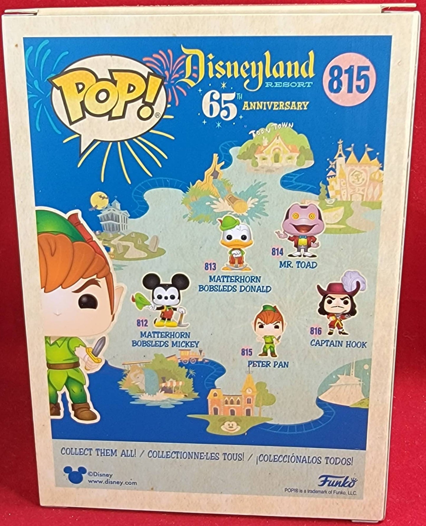 Peter pan funko # 815 (nib)