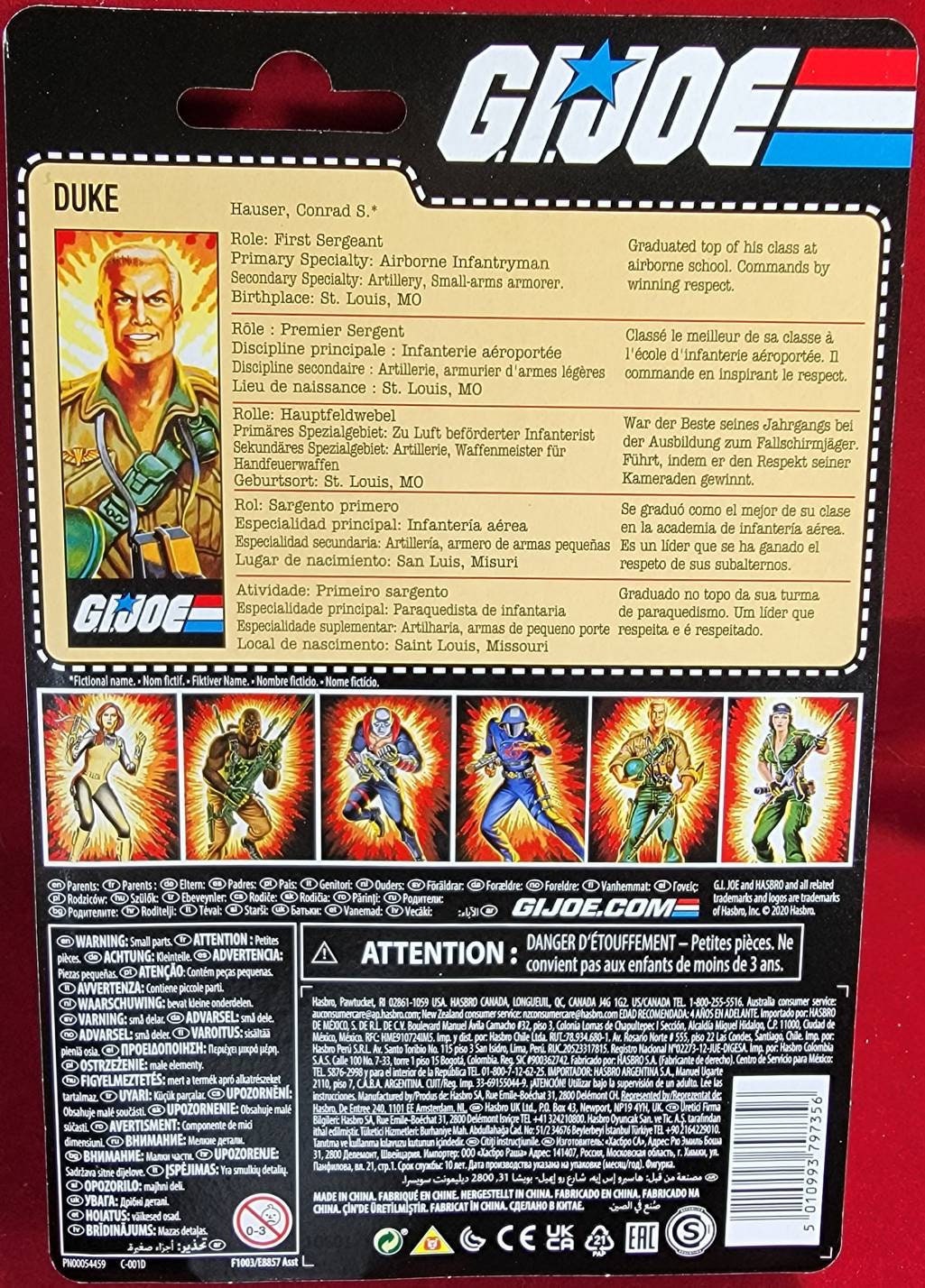 Duke 4 inch g.i. joe 2020 (nib)