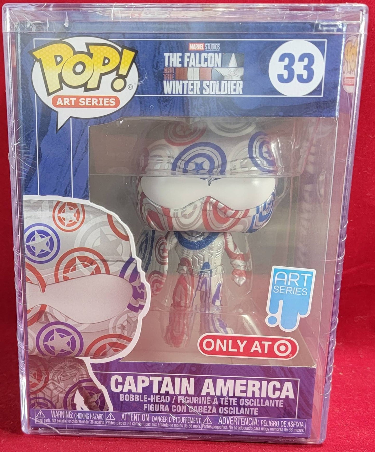 Target funko marvel art exclusive set (nib)