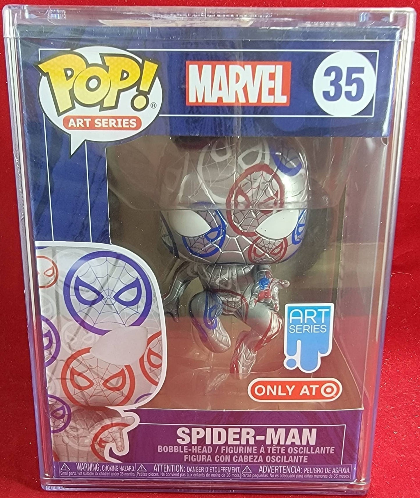 Target funko marvel art exclusive set (nib)