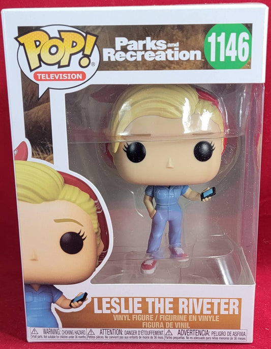Leslie the riveter funko # 1146 (nib)