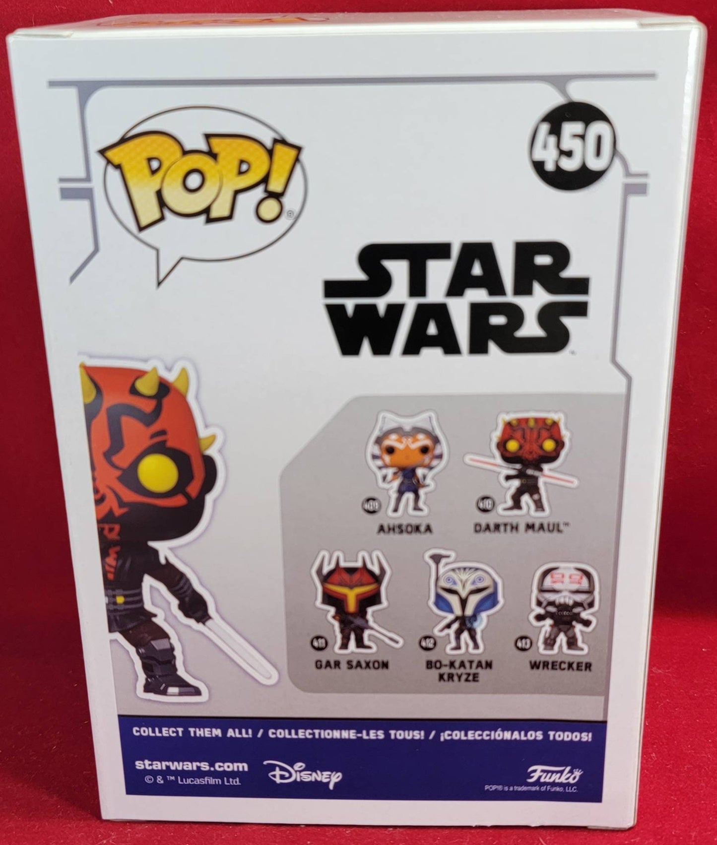 Star Wars Darth maul chalice collectibles exclusive Funko # 450 (nib)