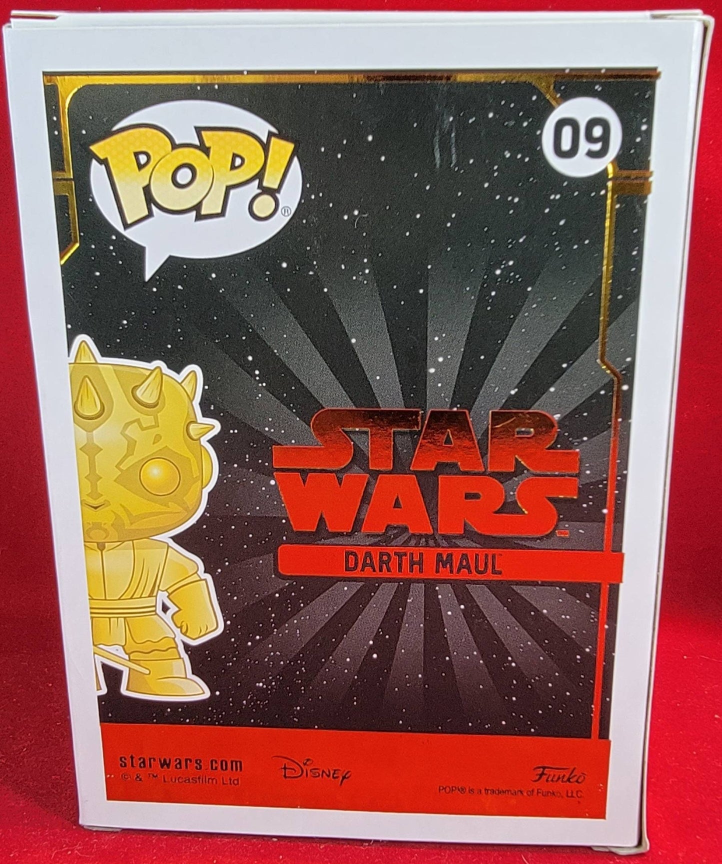 Star Wars Darth maul and yoda Wal-Mart exclusive Funko # 09 (nib)