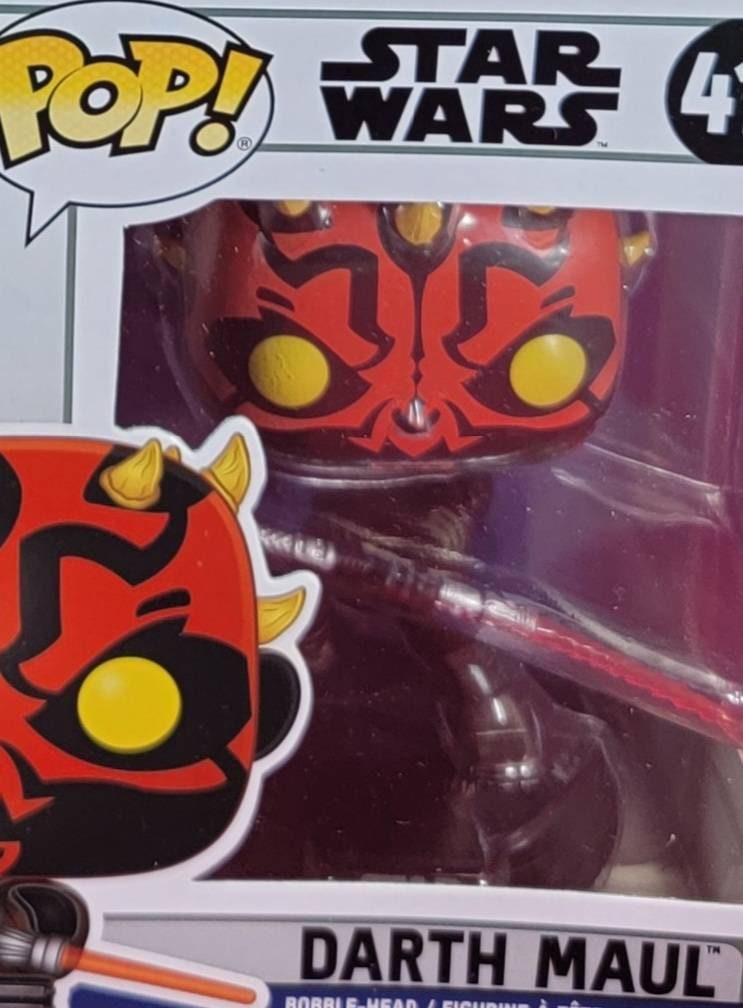 Star Wars Darth maul funko set (nib)