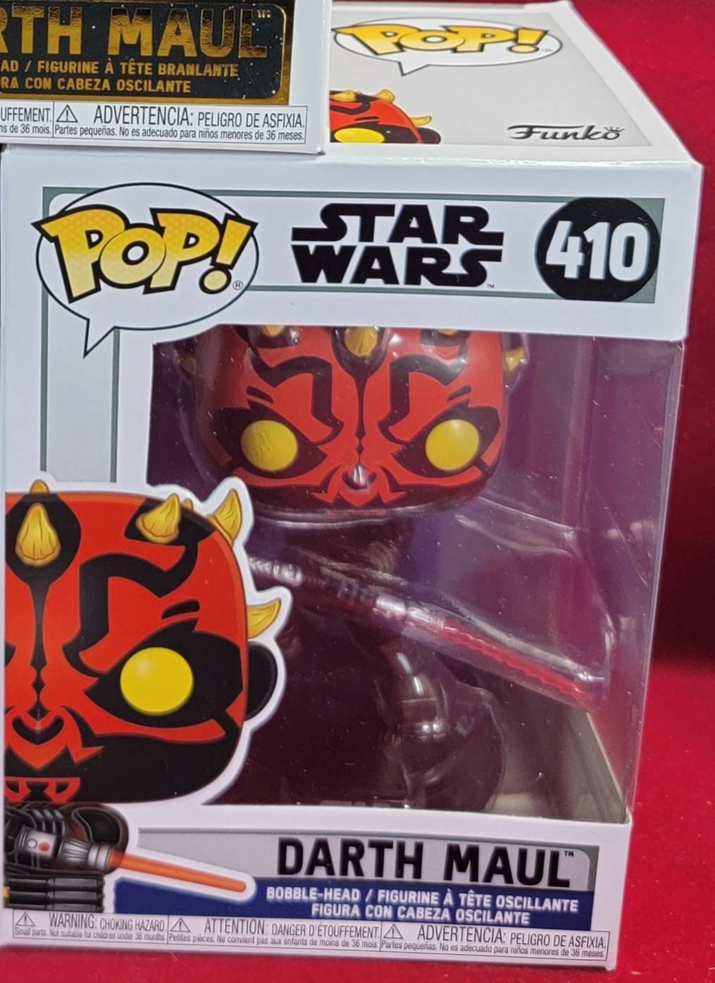 Star Wars Darth maul funko set (nib)