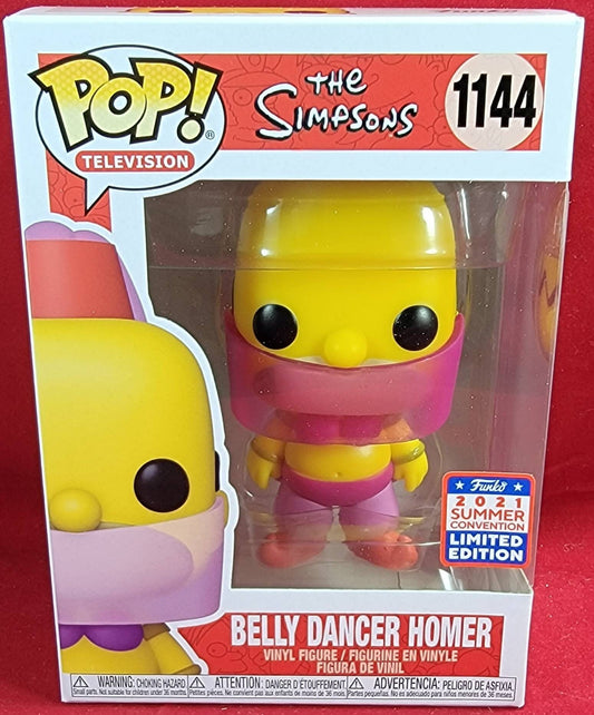 Simpson's Homer 2021 summer convention exclusive funko # 1144 (nib)