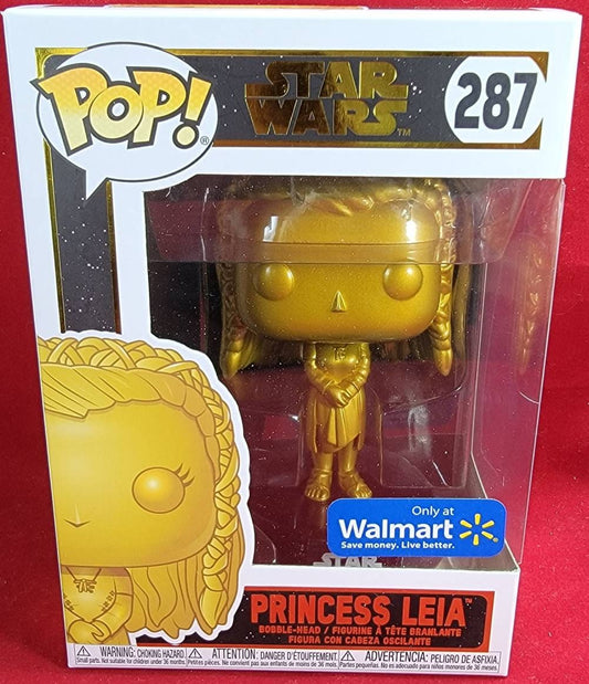 Star Wars princess leia Wal-Mart exclusive Funko # 287 (nib)