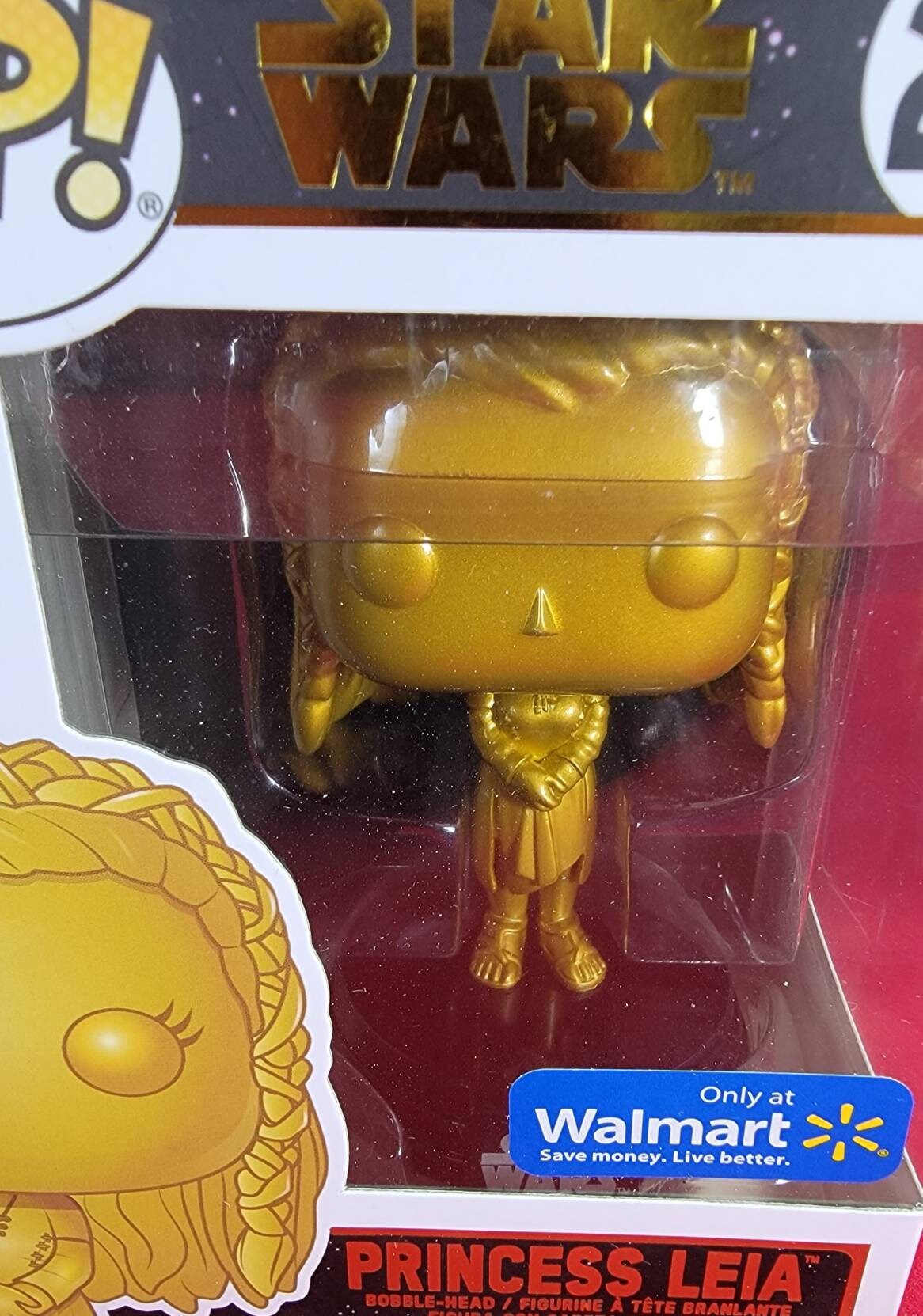 Star Wars princess leia Wal-Mart exclusive Funko # 287 (nib)