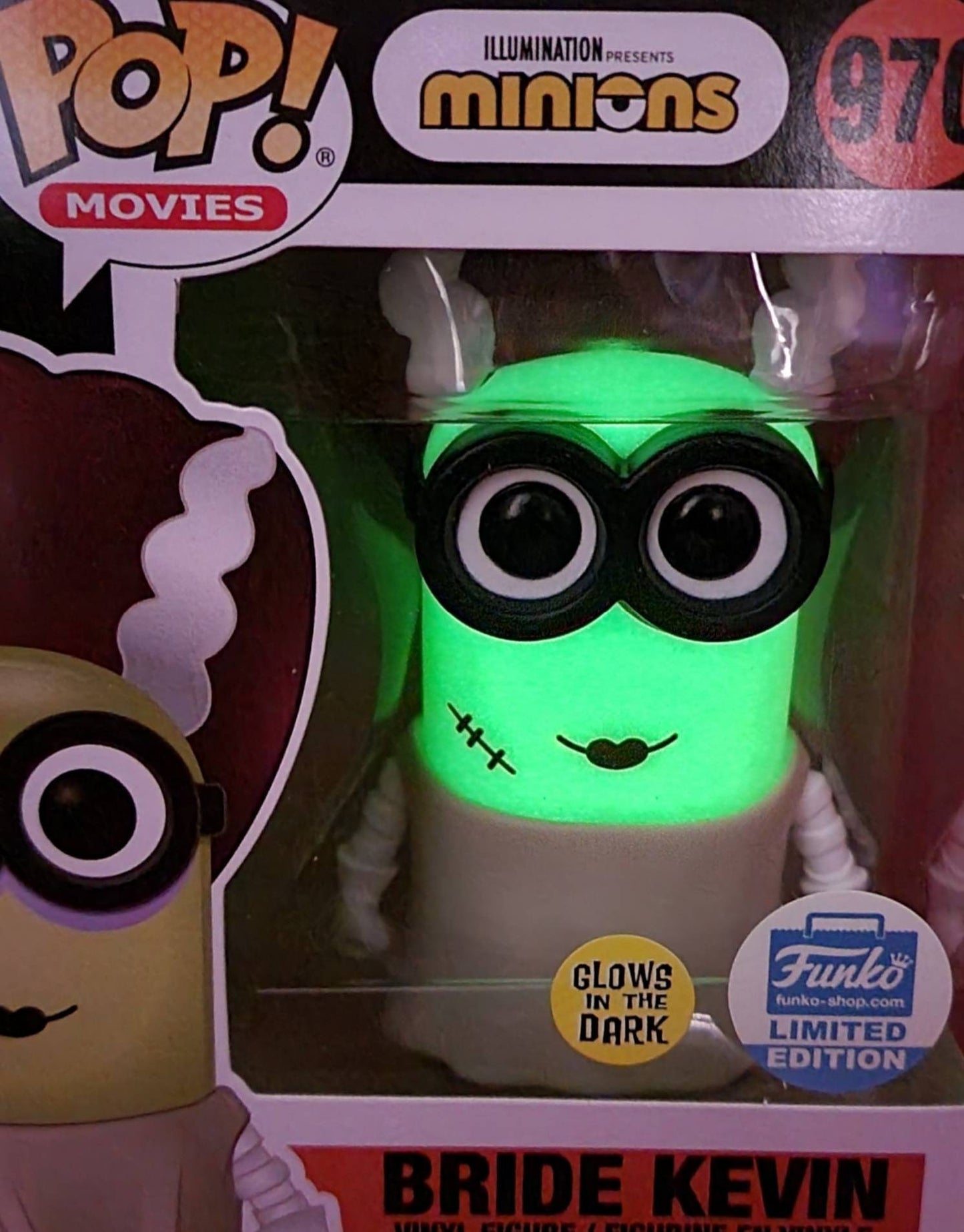 Bride kevin glow in the dark funko exclusive # 970 (nib)