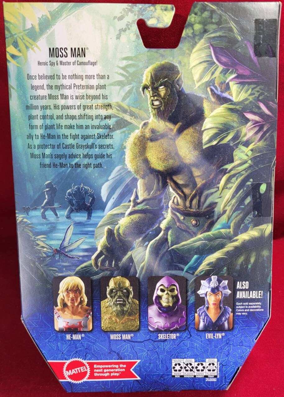 Masterverse moss man figure (nib)