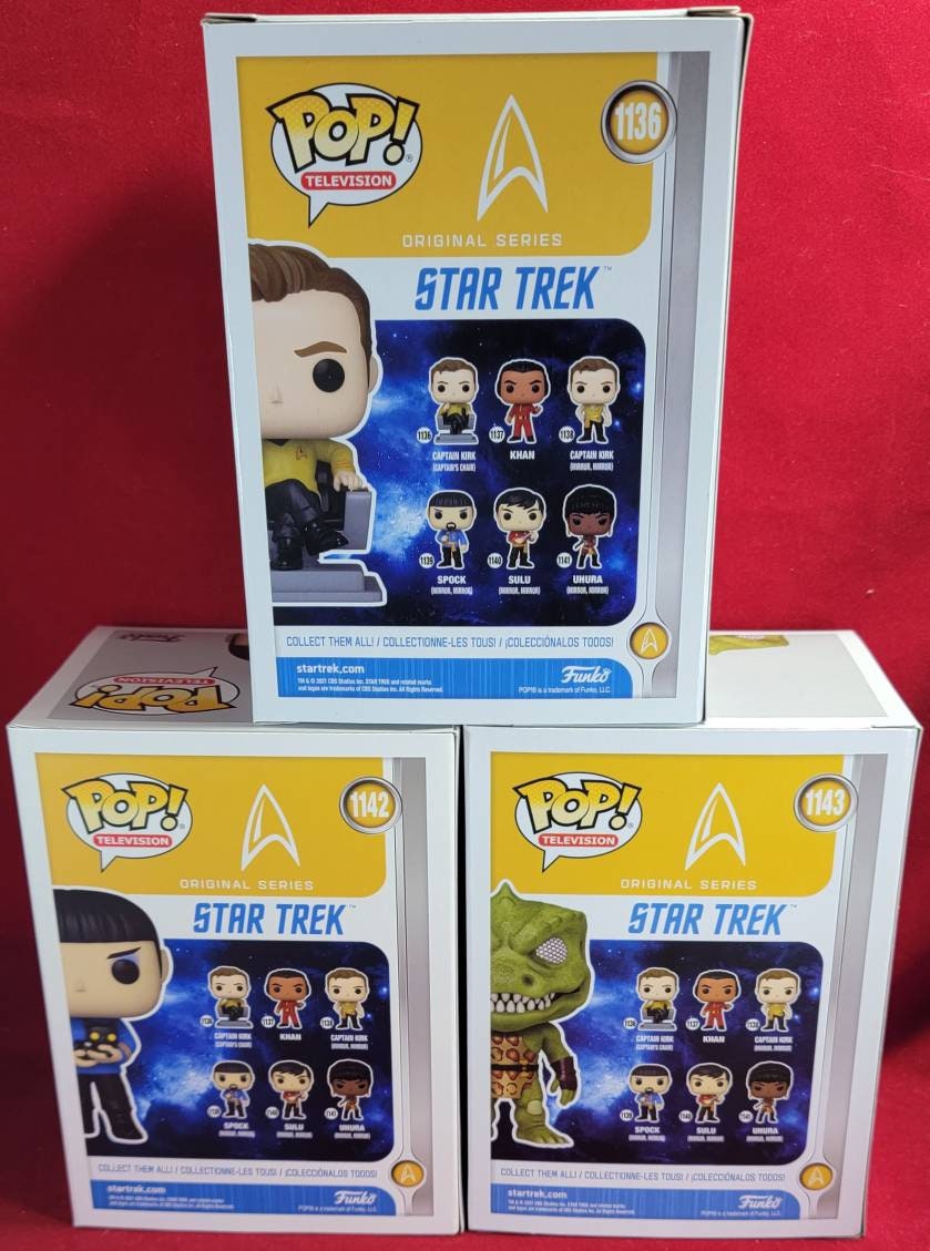 Star trek funko set (nib)
