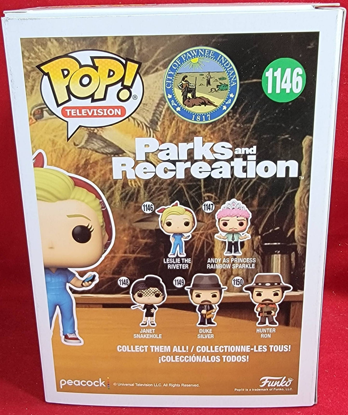 Leslie the riveter funko # 1146 (nib)
