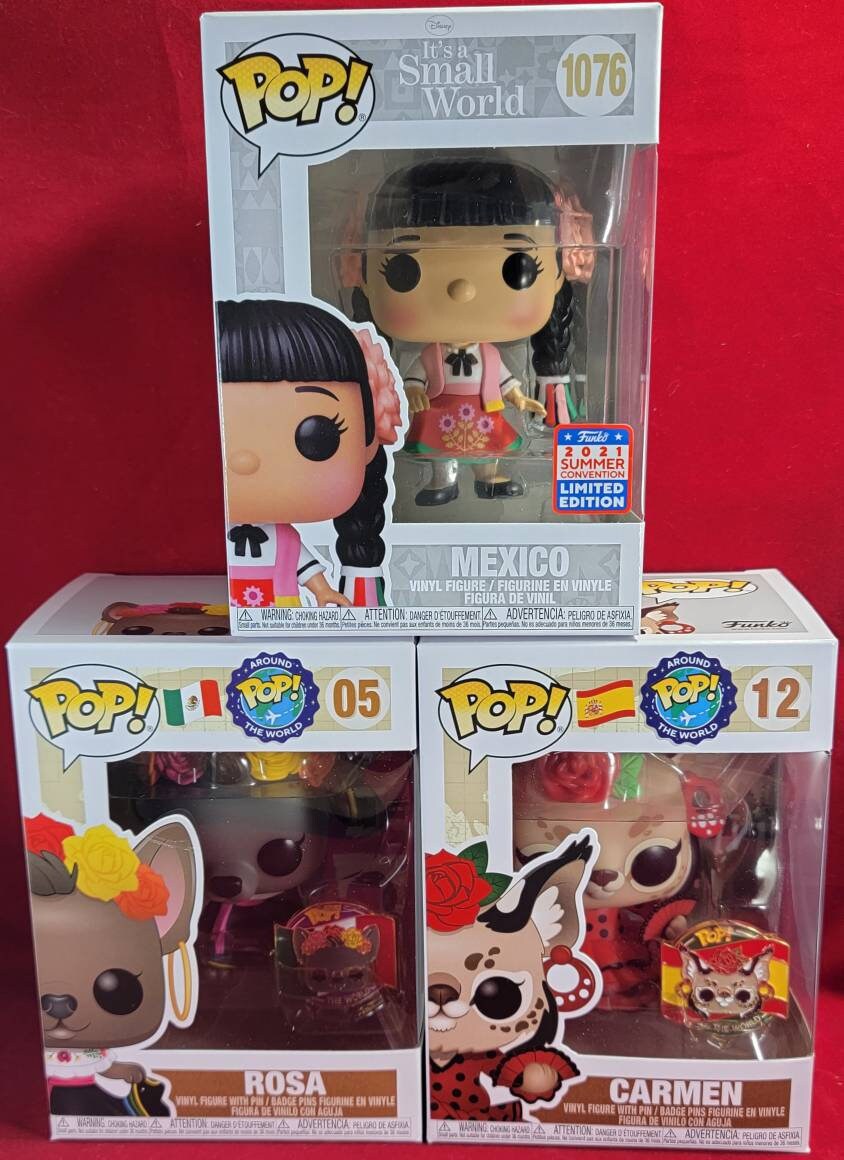 Mexico and Spain funko set (nib)