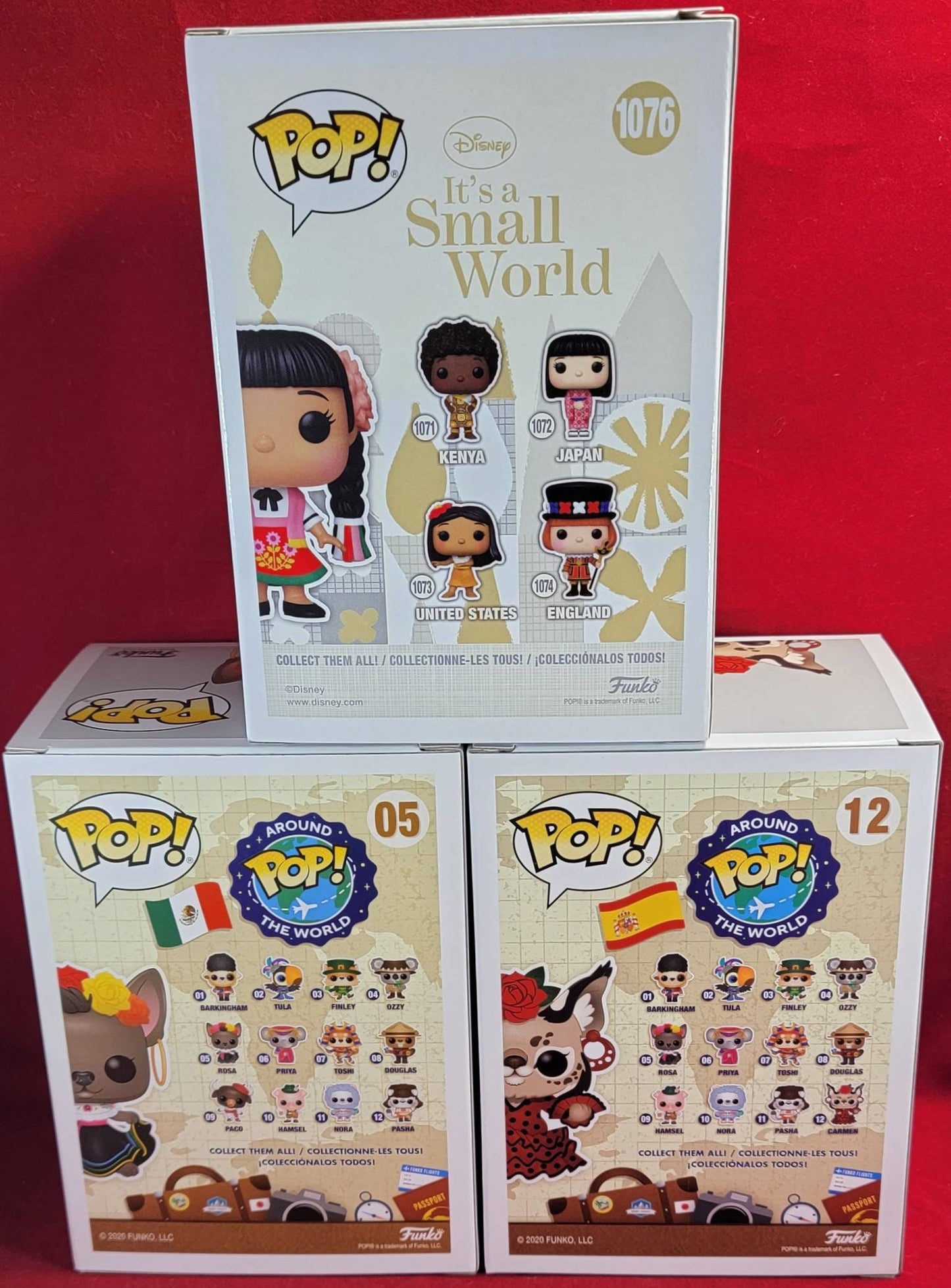 Mexico and Spain funko set (nib)
