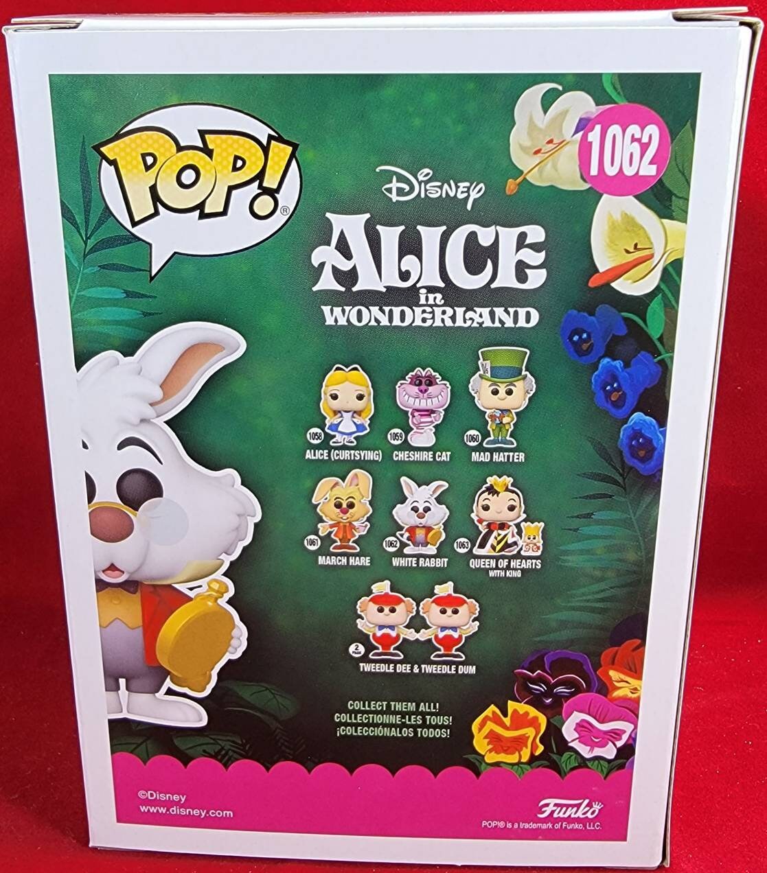 White rabbit funko # 1062 (nib)