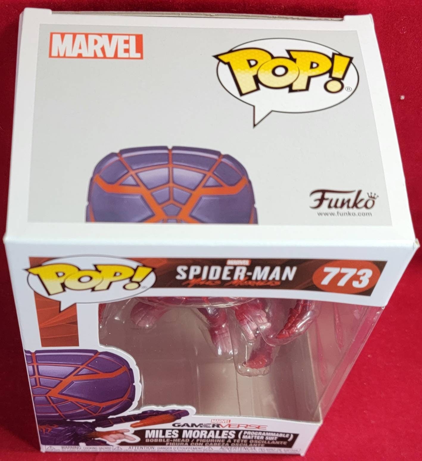miles morales funko # 773 (nib)