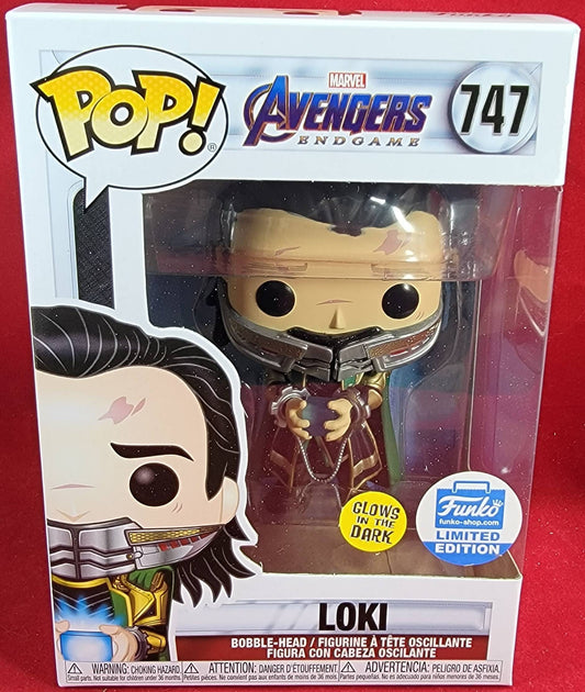 Avengers funko exclusive loki funko # 747 (nib)