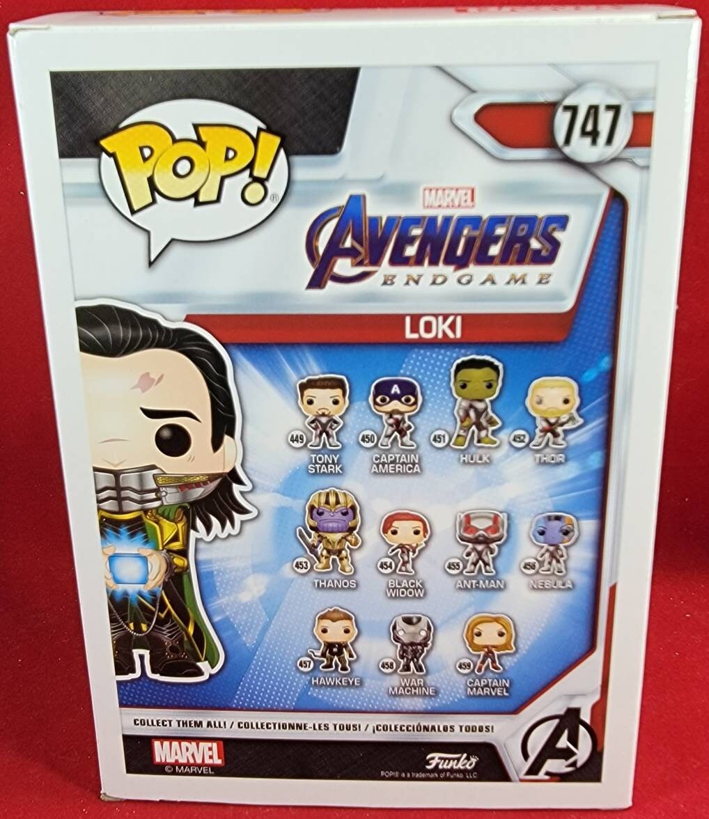Avengers funko exclusive loki funko # 747 (nib)