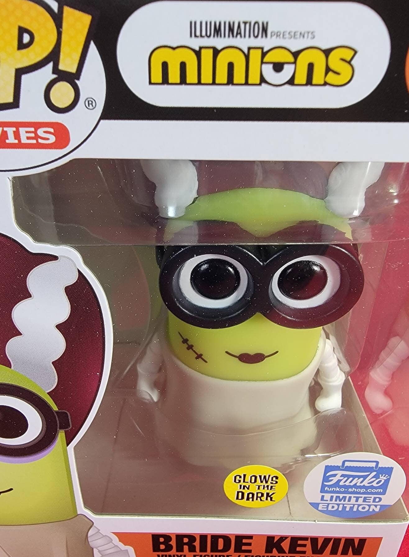 Bride kevin glow in the dark funko exclusive # 970 (nib)