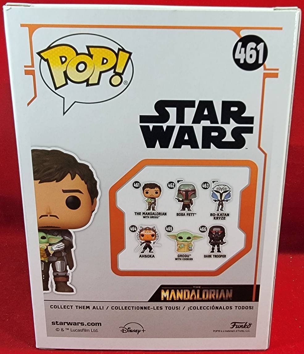 The Mandalorian with grogu funko # 461 (nib)