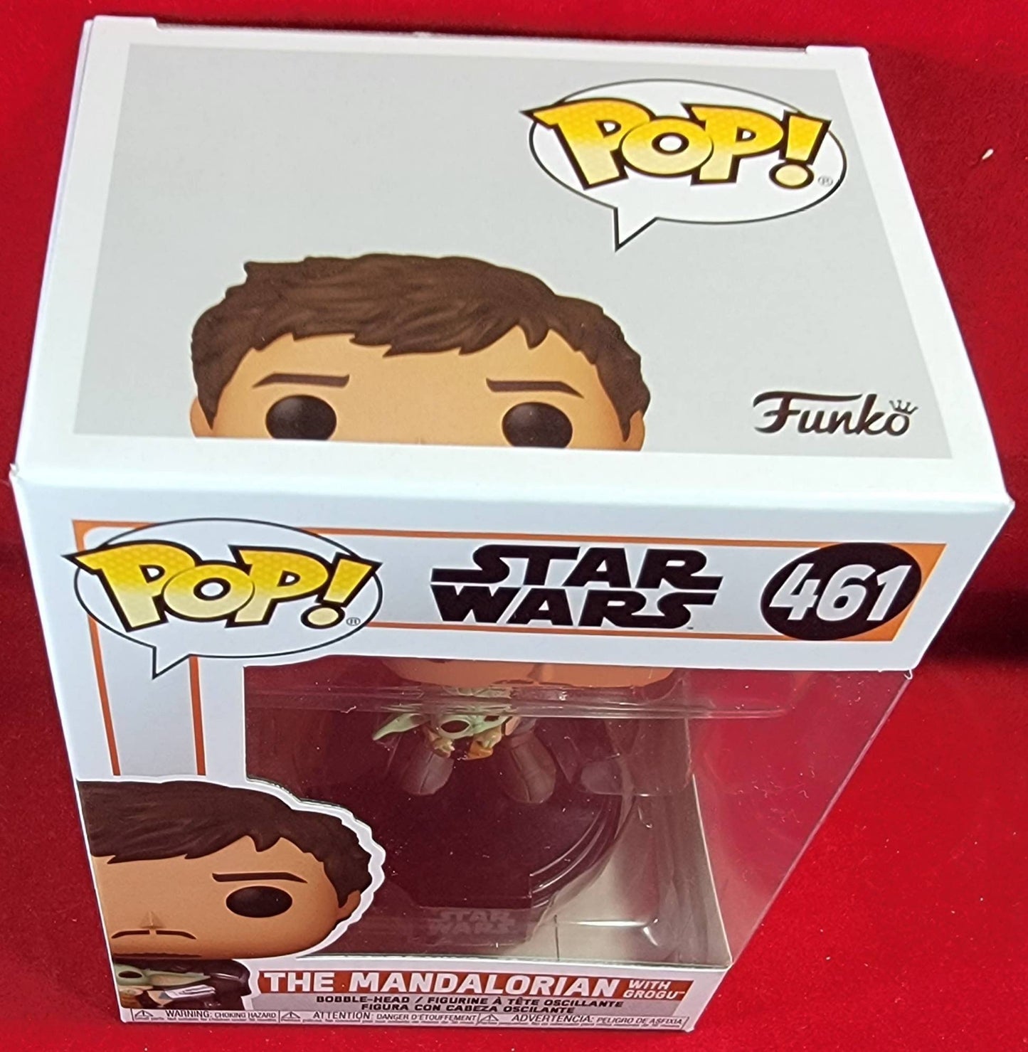 The Mandalorian with grogu funko # 461 (nib)