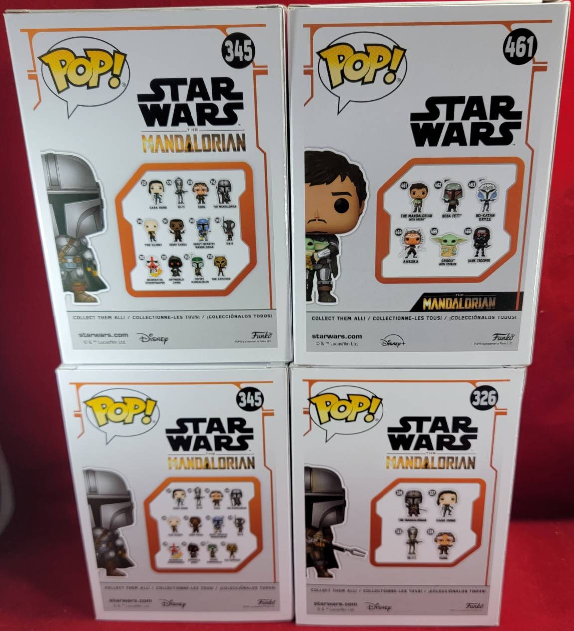 The Mandalorian funko set (nib)