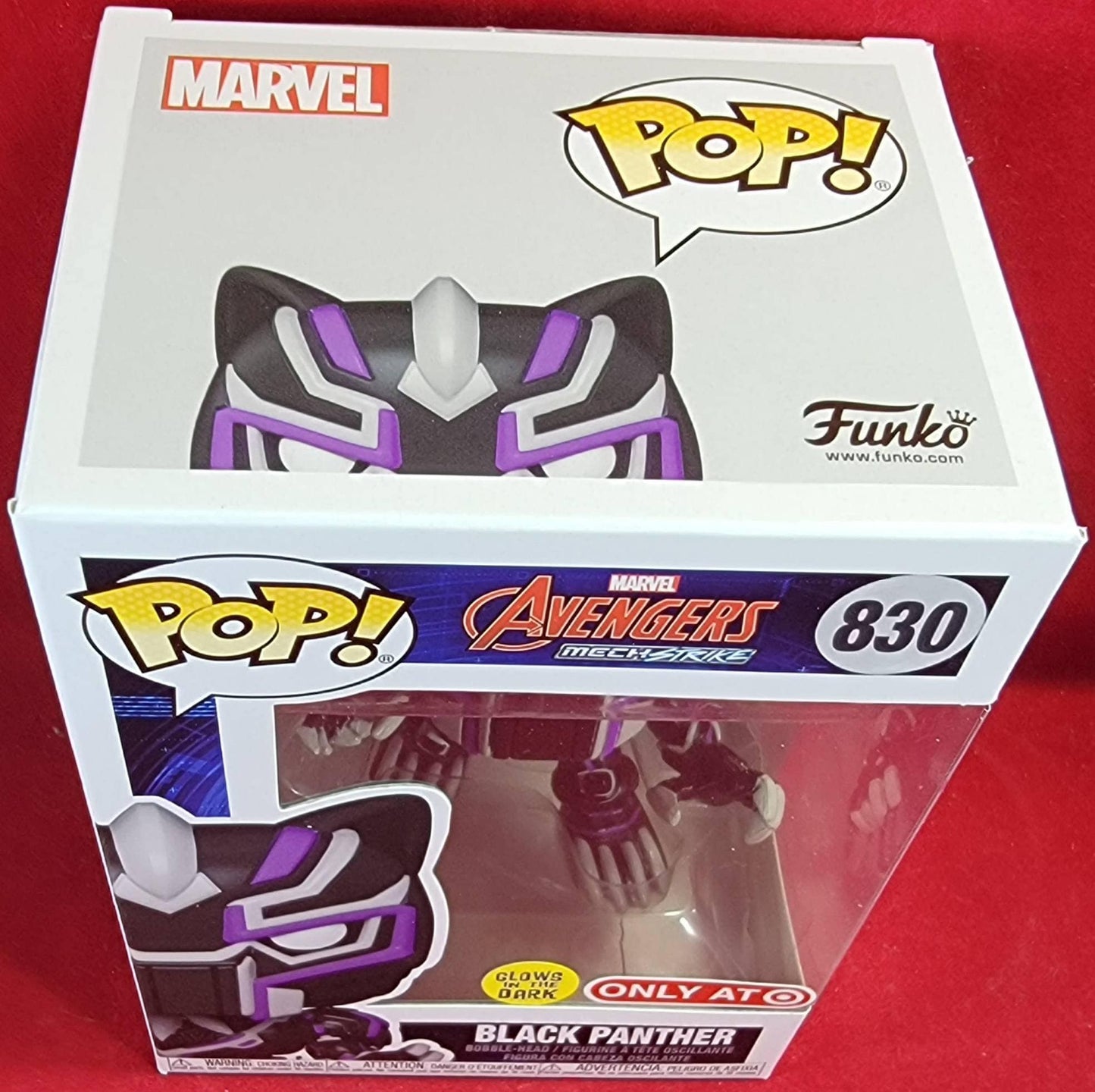 Black panther target exclusive funko # 830 (nib)