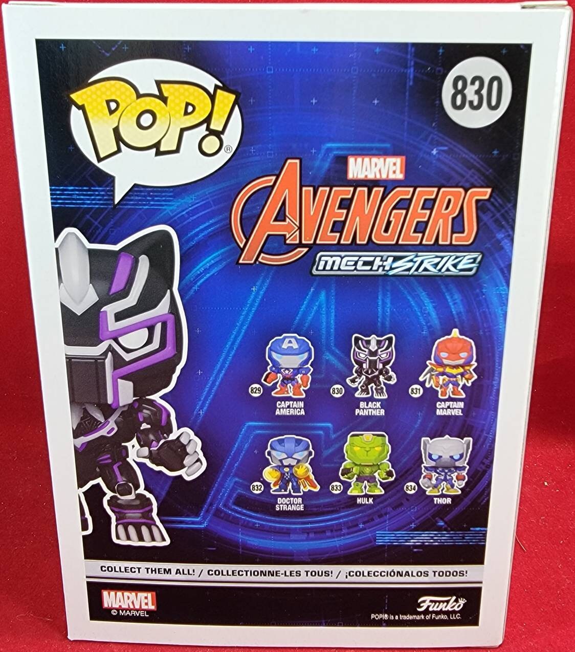 Black panther target exclusive funko # 830 (nib)