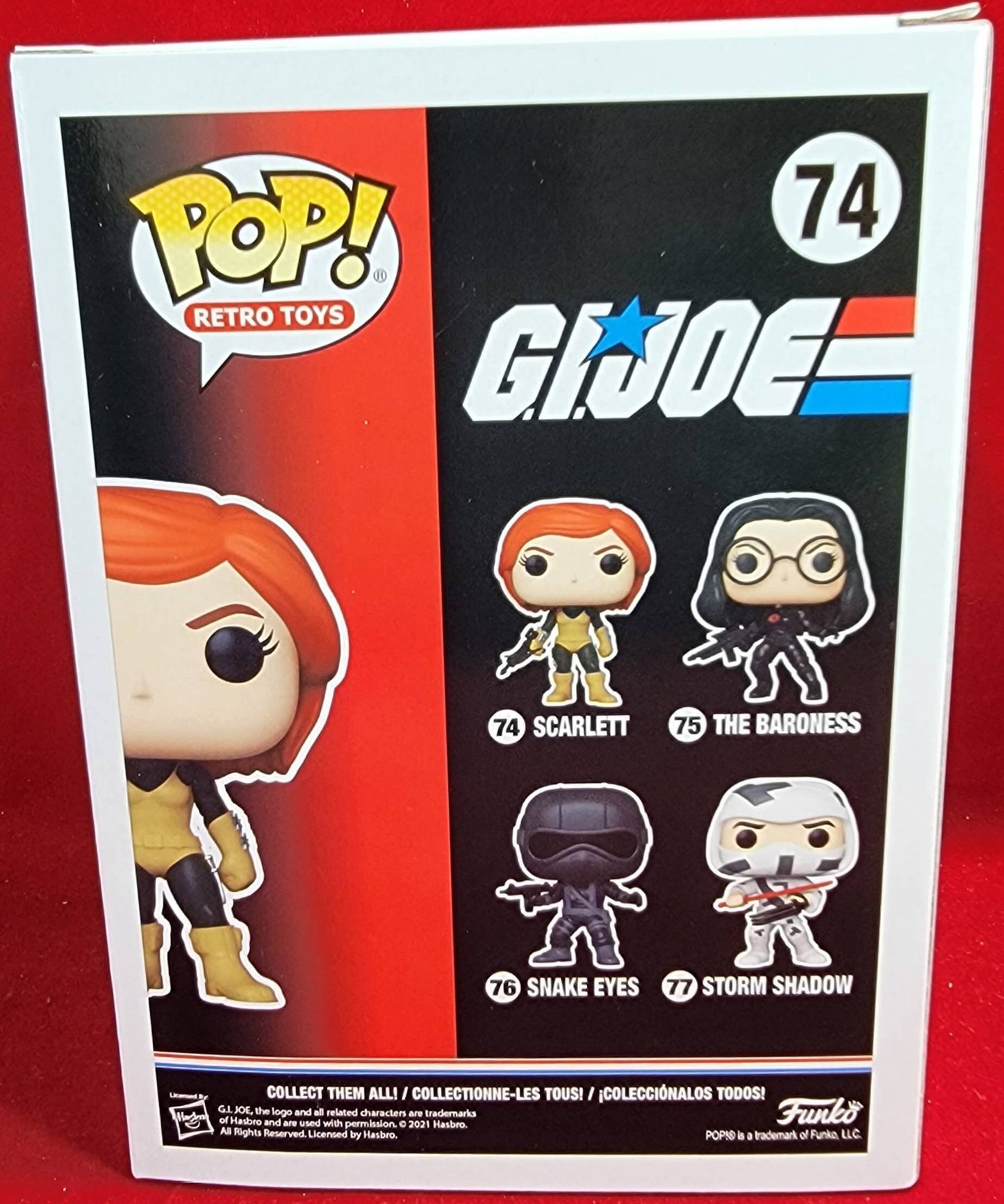 Scarlett funko # 74 (nib)