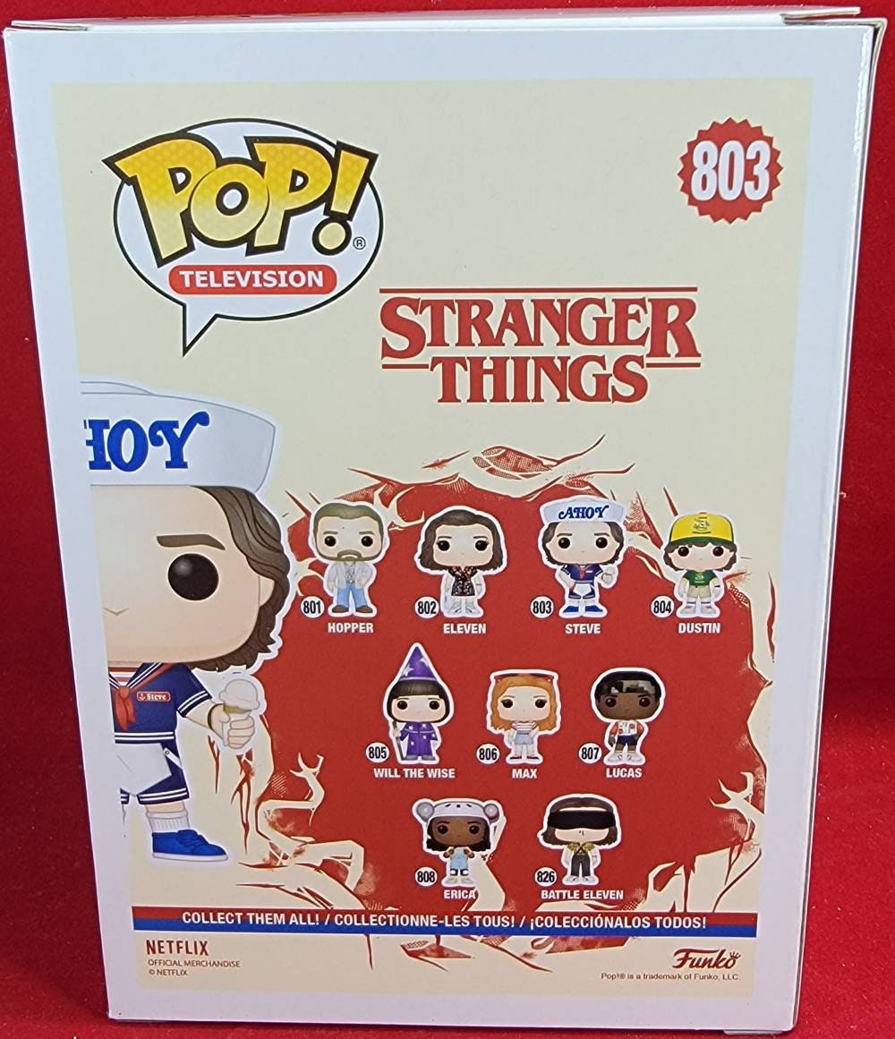 Stranger things steve funko # 803 (nib)