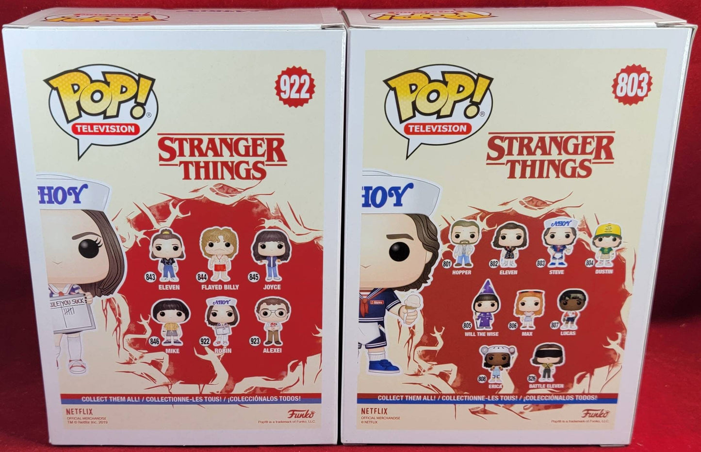 Stranger things Scoops ahoy funko set (nib)