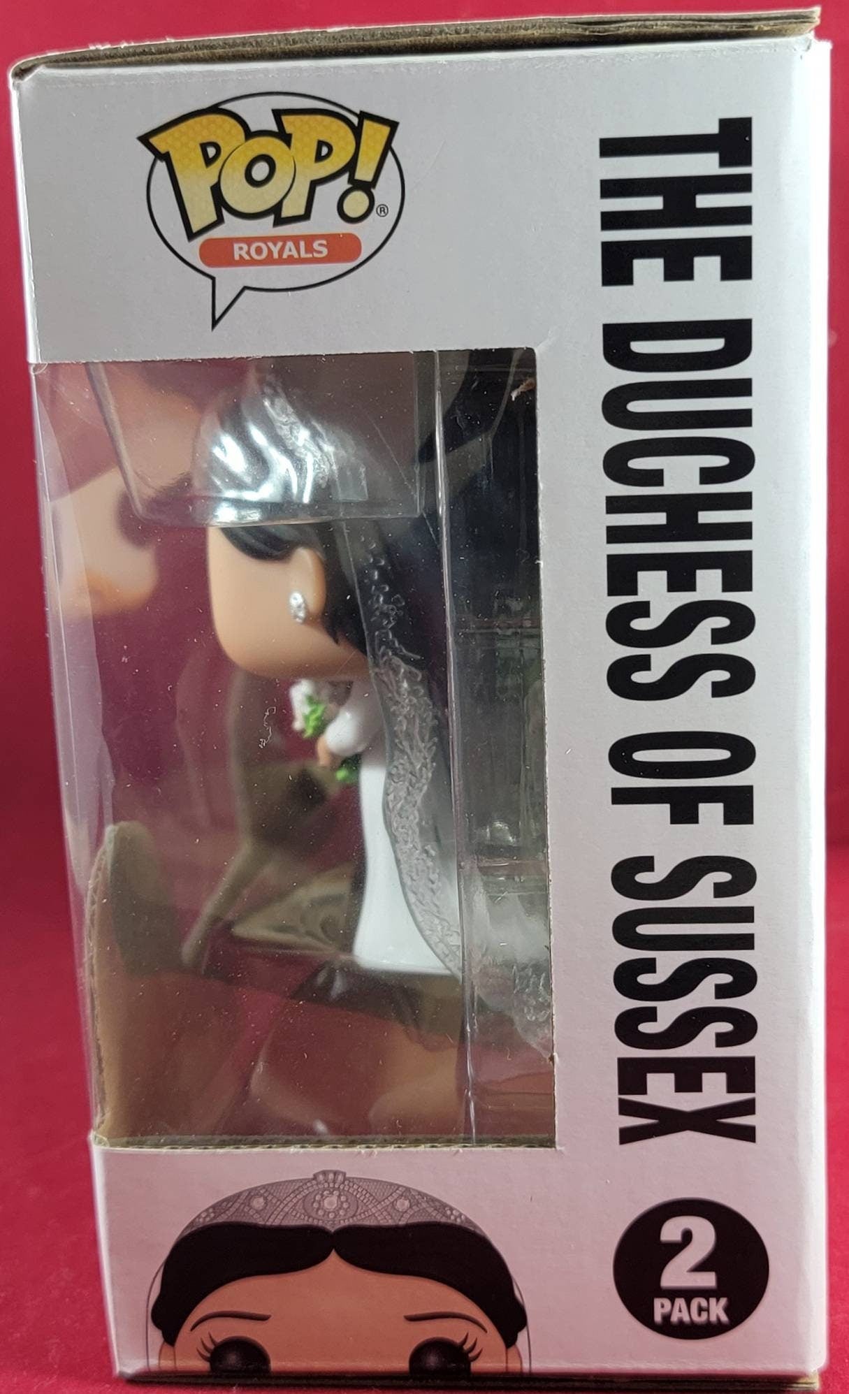 The duke & duchess of Sussex funko set (nib)