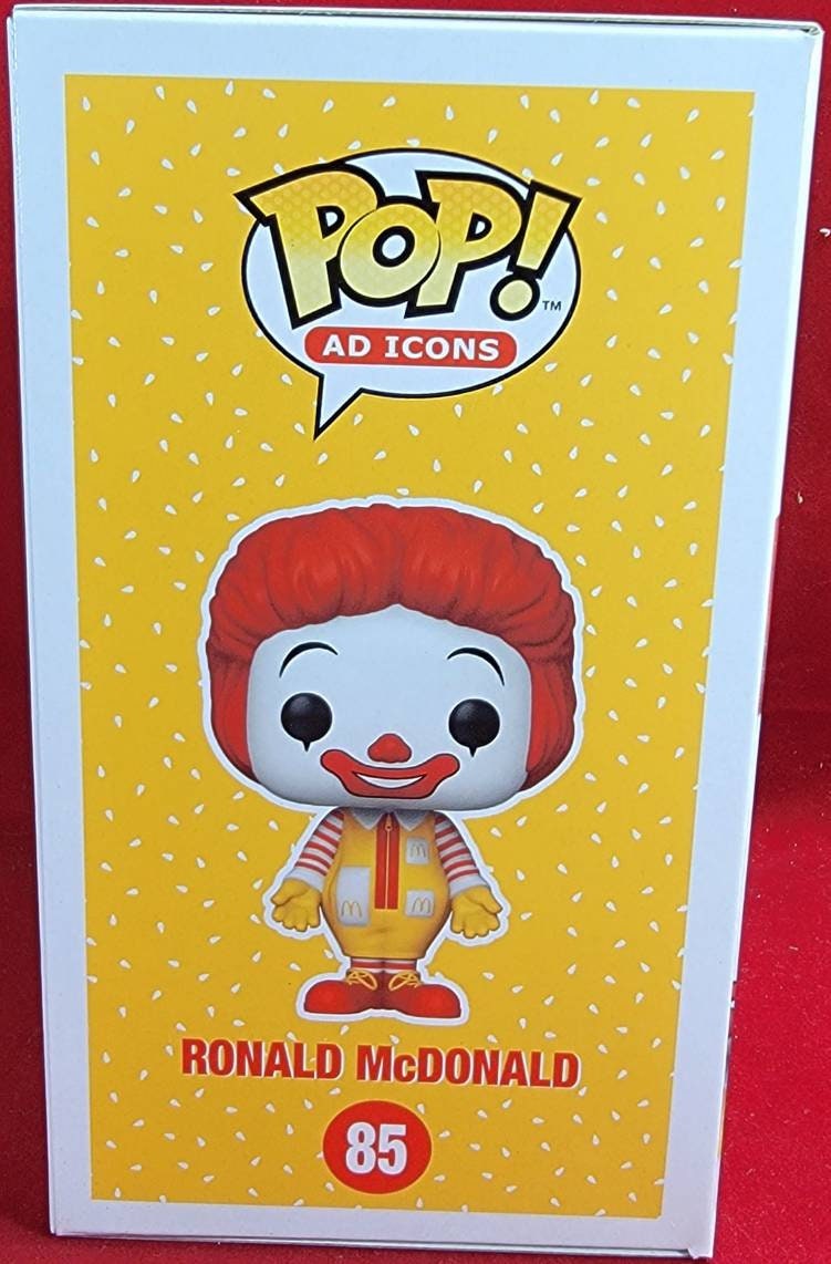 Ronald Mcdonald boxluch exclusive funko # 85 (nib)