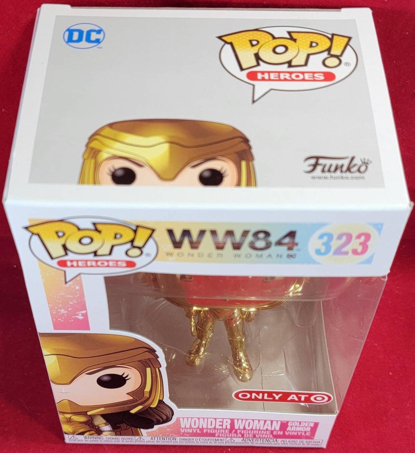 Wonder woman target exclusive funko # 323 (nib)
