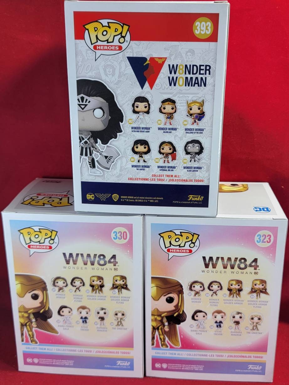 Wonder woman funko set (nib)