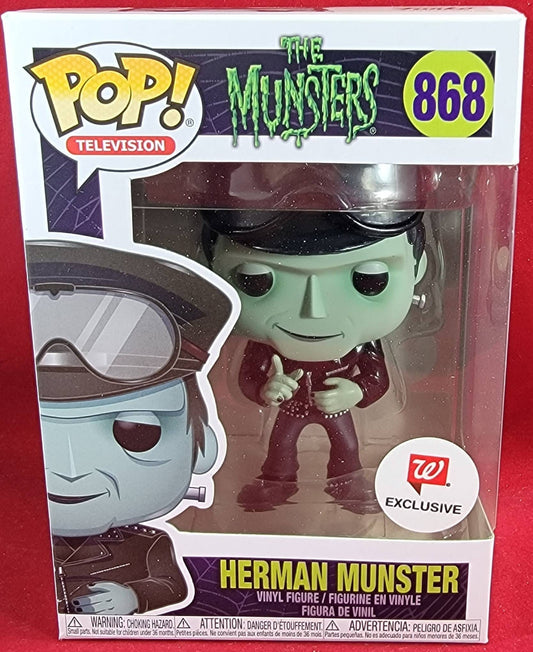 Walgreens exclusive Herman Munster Biker funko # 868