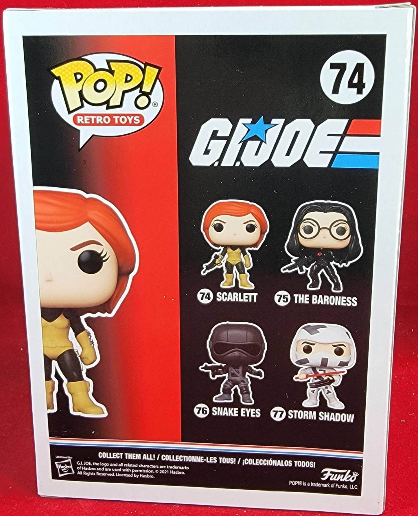 Scarlett funko # 74 (nib)