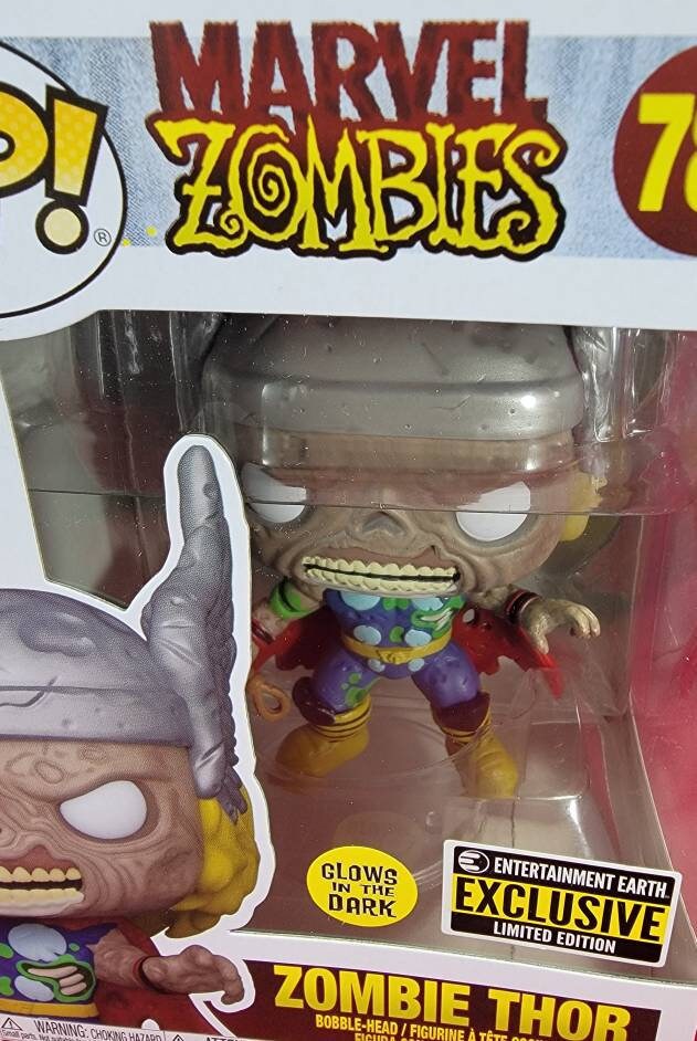 Marvel zombie thor entertainment earth Exclusive funko #787 (nib)