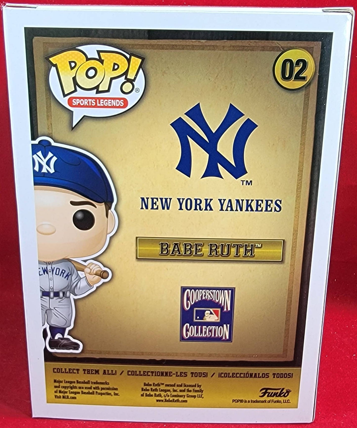 Babe Ruth funko # 02 (nib)