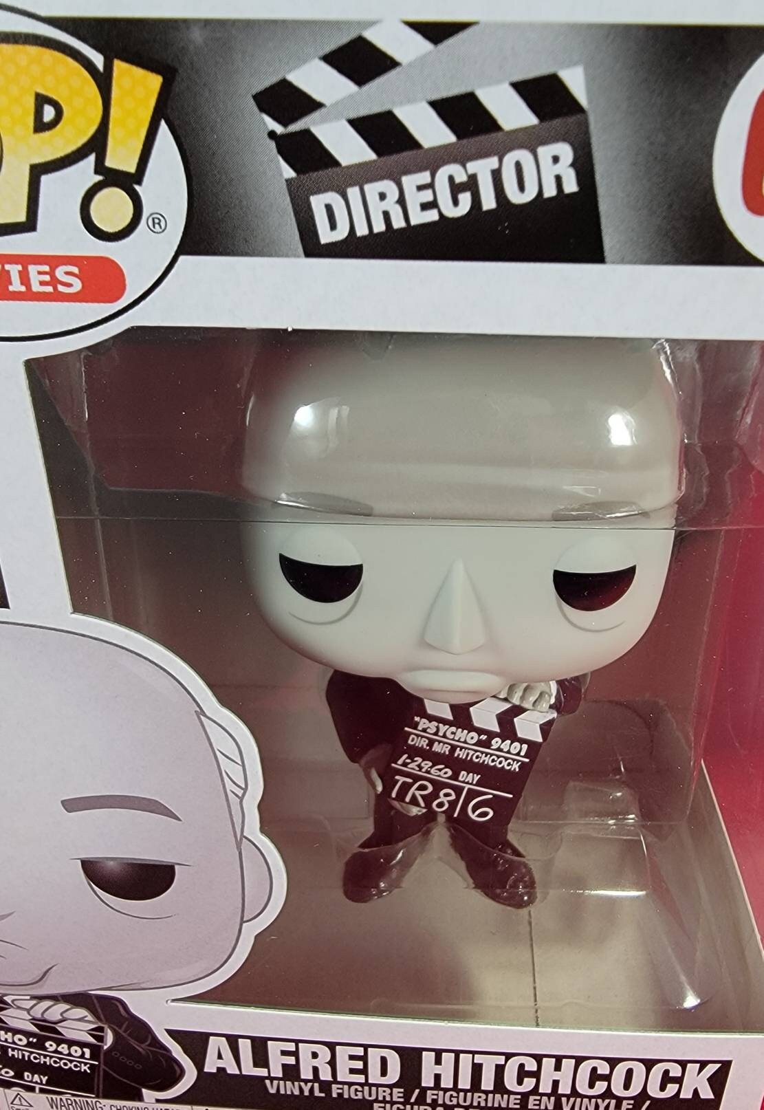 Alfred Hitchcock funko # 624 (nib) With pop protector