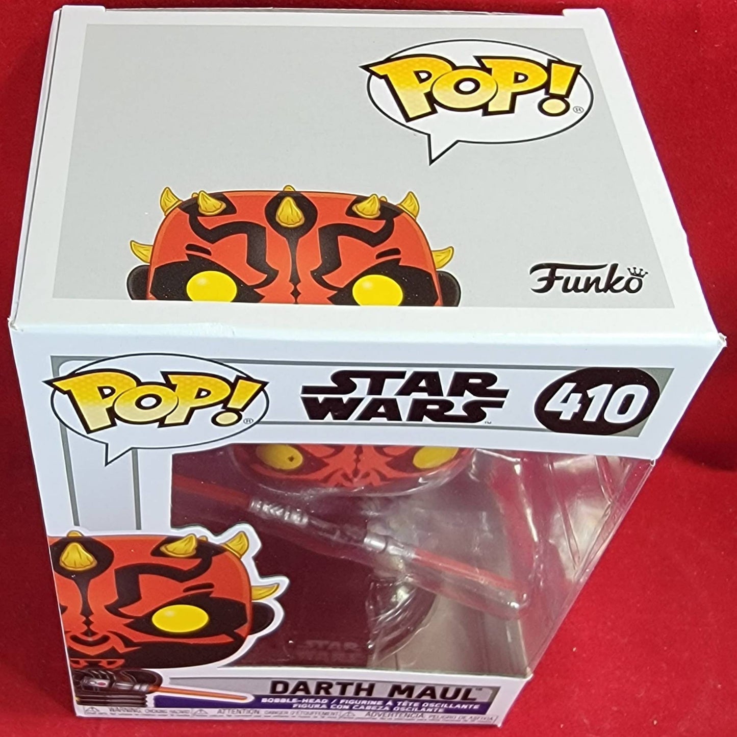 Star Wars Darth maul Funko # 410 (nib)