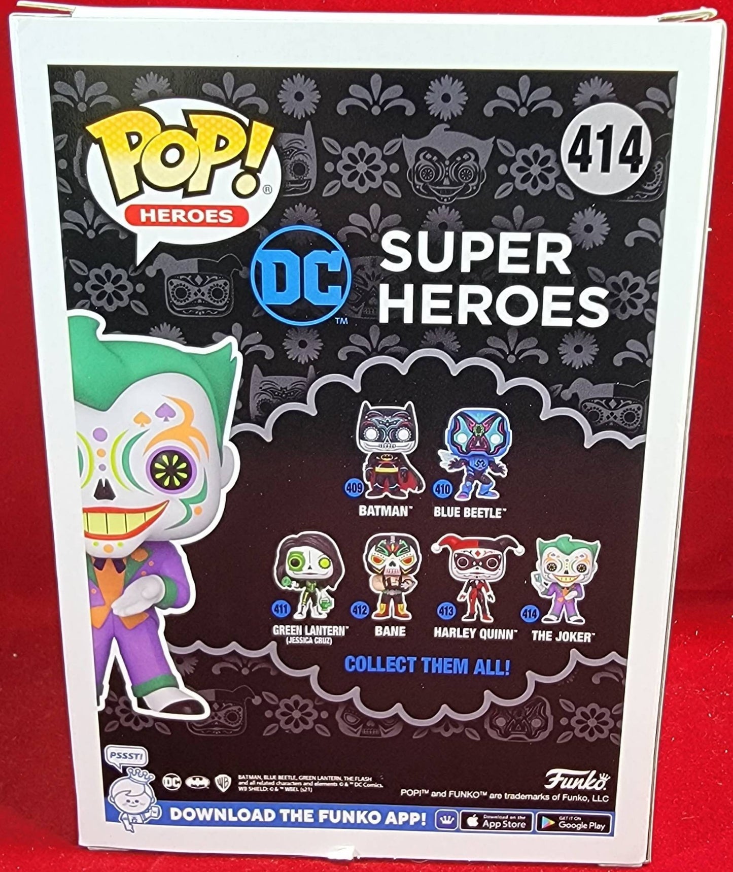 The joker funko exclusive # 414 (nib)