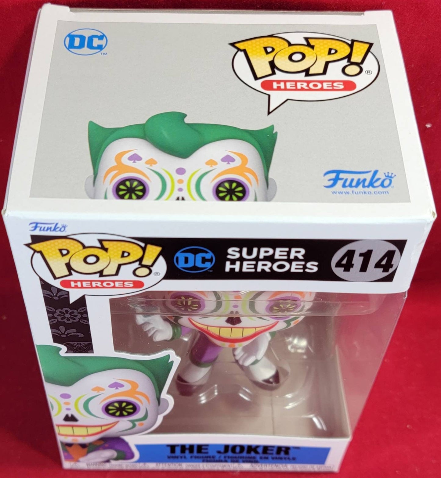The joker funko exclusive # 414 (nib)
